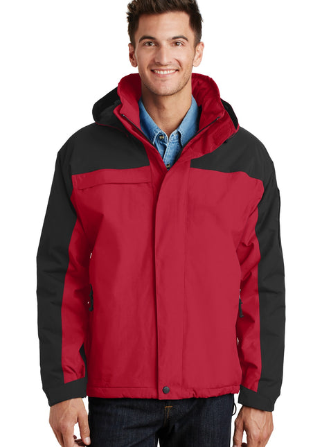 Port Authority® Nootka Jacket.  J792 - Engine Red/ Black | Port Authority