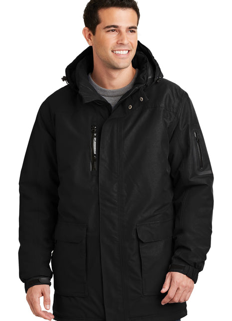 Port Authority® Heavyweight Parka. J799 - Black | Port Authority