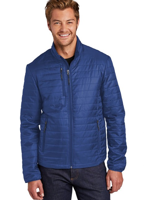 Port Authority ® Packable Puffy Jacket J850 - Cobalt Blue | Port Authority