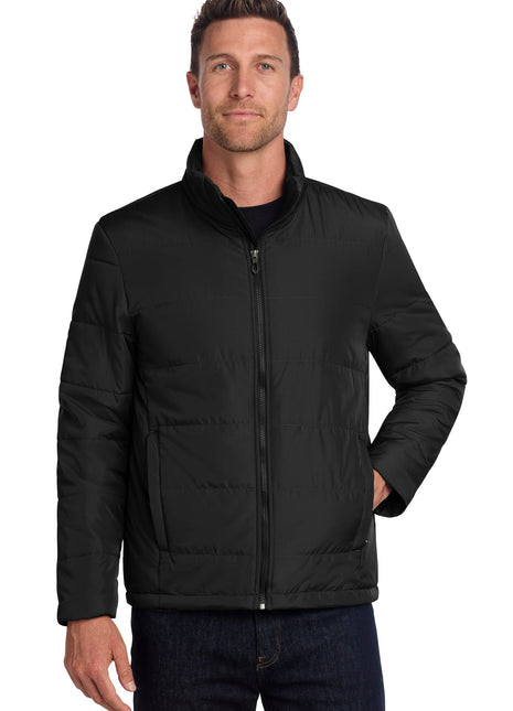 Port Authority® Puffer Jacket J852 - Deep Black | Port Authority