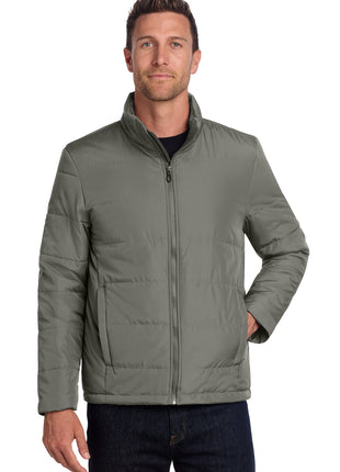 Port Authority® Puffer Jacket J852 - Shadow Grey | Port Authority
