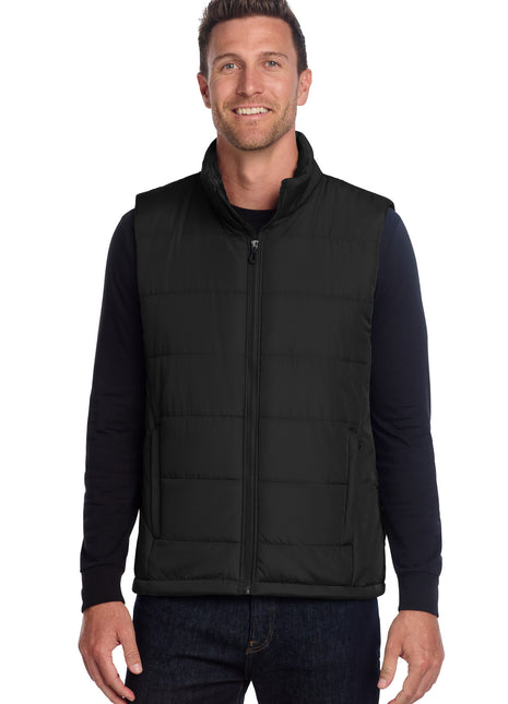 Port Authority® Puffer Vest J853 - Deep Black | Port Authority