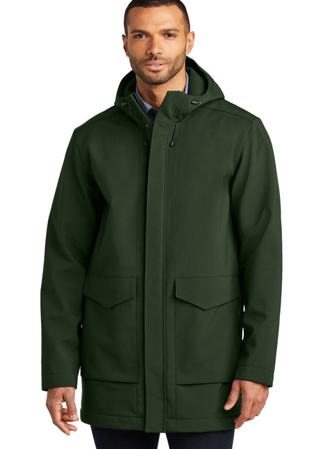 Port Authority® Collective Outer Soft Shell Parka J919 - Dark Olive Green | Port Authority