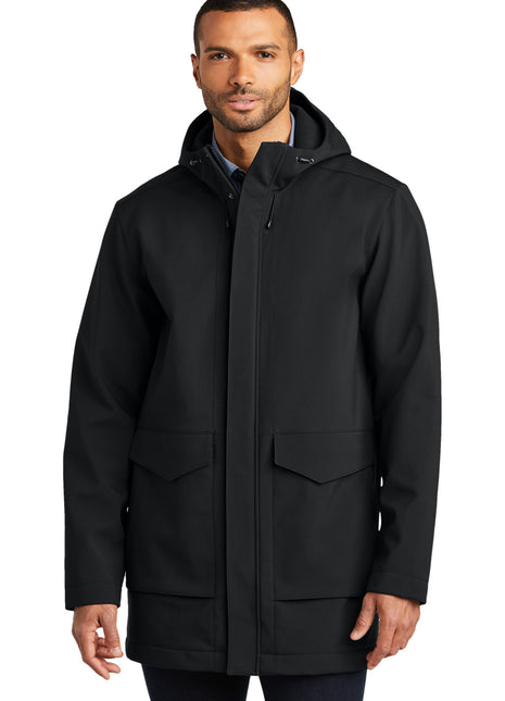 Port Authority® Collective Outer Soft Shell Parka J919 - Deep Black | Port Authority