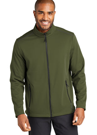 Port Authority® Collective Tech Soft Shell Jacket J921 - Olive Green | Port Authority