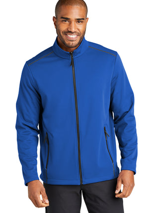 Port Authority® Collective Tech Soft Shell Jacket J921 - True Royal | Port Authority