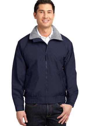 Port Authority® Competitor™ Jacket. JP54 - True Navy/ Grey Heather | Port Authority