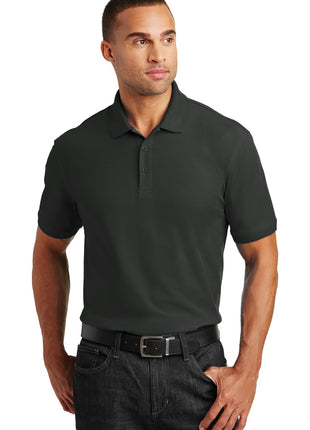 Port Authority® Core Classic Pique Polo. K100 - Deep Black | Port Authority
