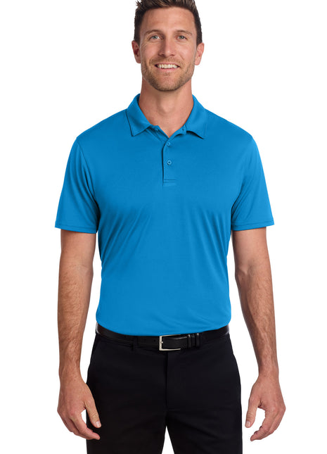 Port Authority® Performance Staff Polo K398 - Brilliant Blue | Port Authority