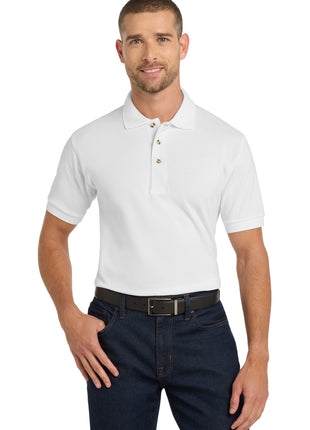 Port Authority® Heavyweight Cotton Pique Polo.  K420 - White | Port Authority