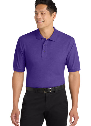 Port Authority® Extended Size Silk Touch™ Polo K500ES - Purple | Port Authority