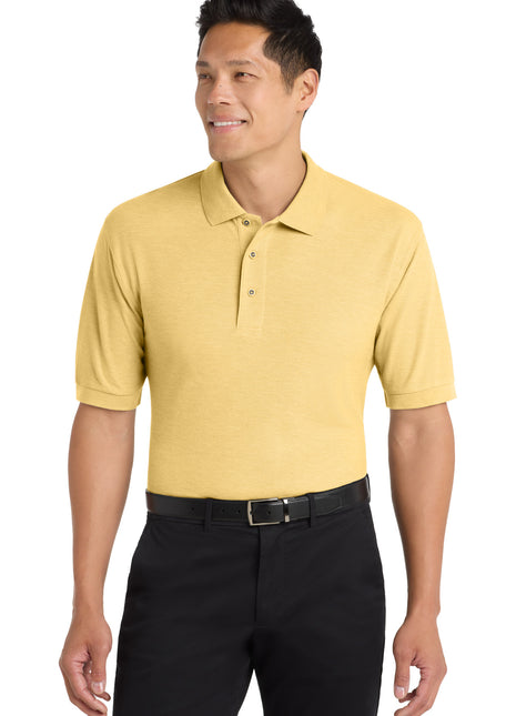 Port Authority® Silk Touch™ Polo K500 - Banana | Port Authority