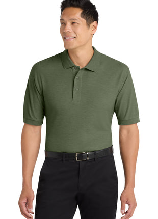 Port Authority® Silk Touch™ Polo K500 - Clover Green | Port Authority