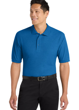 Port Authority® Silk Touch™ Polo K500 - Strong Blue | Port Authority