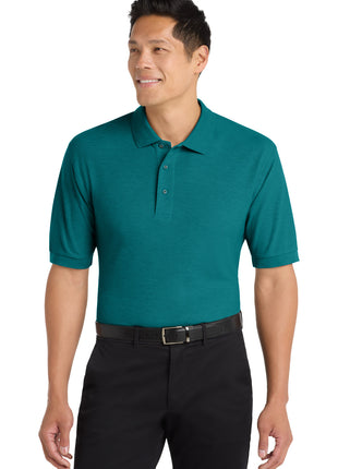 Port Authority® Silk Touch™ Polo K500 - Teal Green | Port Authority
