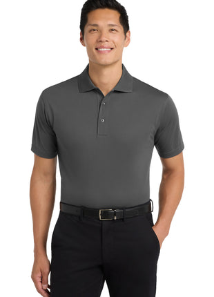 Port Authority® Tech Pique Polo. K527 - Grey Smoke | Port Authority