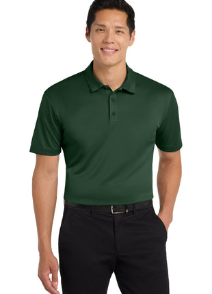 Port Authority® Silk Touch™ Performance Polo. K540 - Dark Green | Port Authority