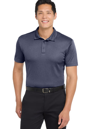 Port Authority ® Heathered Silk Touch ™ Performance Polo. K542 - Navy Heather | Port Authority