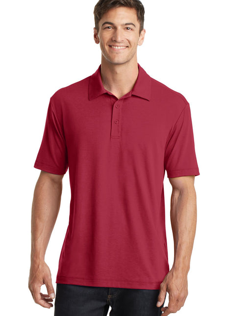 Port Authority® Cotton Touch™ Performance Polo. K568 - Chili Red | Port Authority