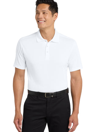 Port Authority® Diamond Jacquard Polo. K569 - White | Port Authority