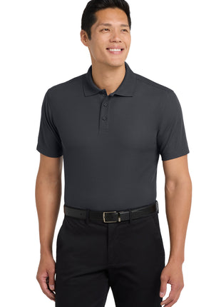 Port Authority® Dry Zone® Grid Polo. K572 - Battleship Grey | Port Authority