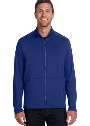 Port Authority® Accord Stretch Fleece Full-Zip K595 - Royal | Port Authority