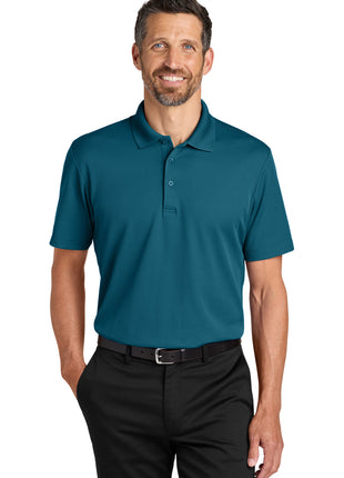 Port Authority® Plaited Pique Polo K620 - Moroccan Blue | Port Authority