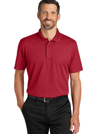 Port Authority® Plaited Pique Polo K620 - Rich Red | Port Authority