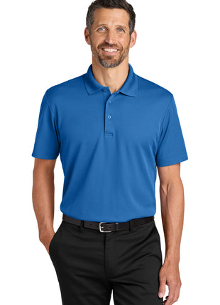 Port Authority® Plaited Pique Polo K620 - Strong Blue | Port Authority
