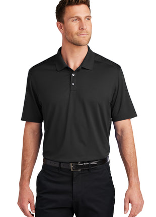 Port Authority® City Stretch Flat Knit Polo K683 - Black | Port Authority