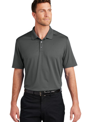 Port Authority® City Stretch Flat Knit Polo K683 - Graphite | Port Authority