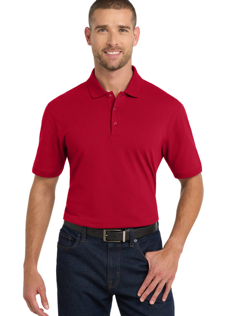 Port Authority® EZCotton® Polo. K8000 - Apple Red | Port Authority