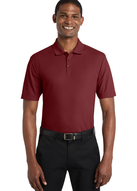Port Authority ® SuperPro React ™ Polo. K810 - Burgundy | Port Authority