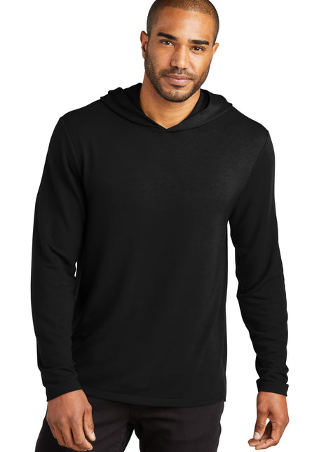 Port Authority® Microterry Pullover Hoodie K826 - Deep Black | Port Authority