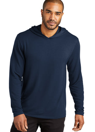 Port Authority® Microterry Pullover Hoodie K826 - River Blue Navy | Port Authority