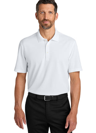 Port Authority® Dry Zone® Stain-Release Grid Polo K845 - White | Port Authority