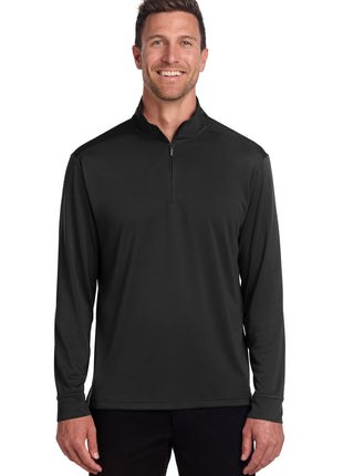 Port Authority® C-FREE® Snag-Proof 1/4-Zip K865 - Deep Black | Port Authority