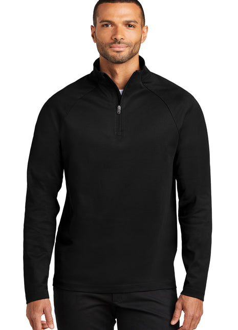 Port Authority® C-FREE® Cypress 1/4-Zip K870 - Deep Black | Port Authority