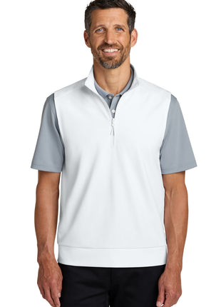 Port Authority® C-FREE® Double Knit 1/4-Zip Vest K880V - White | Port Authority