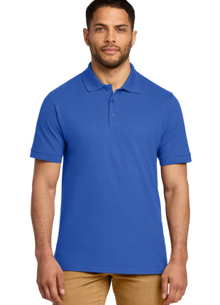 Port & Co™ Combed Ring Spun Pique Polo. KP1500 - Royal | Port & Co