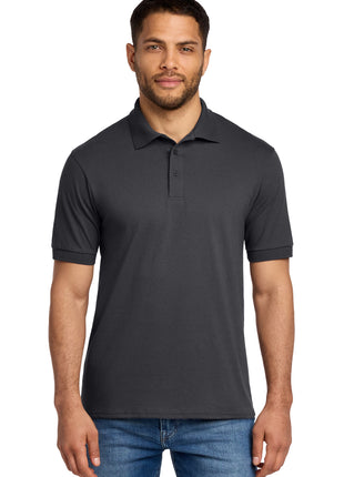 Port & Co™ Core Blend Jersey Knit Polo. KP55 - Charcoal | Port & Co