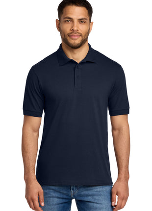 Port & Co™ Core Blend Jersey Knit Polo. KP55 - Deep Navy | Port & Co