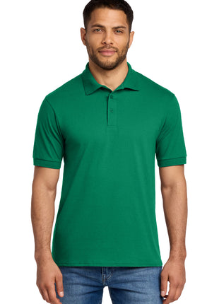 Port & Co™ Core Blend Jersey Knit Polo. KP55 - Kelly | Port & Co