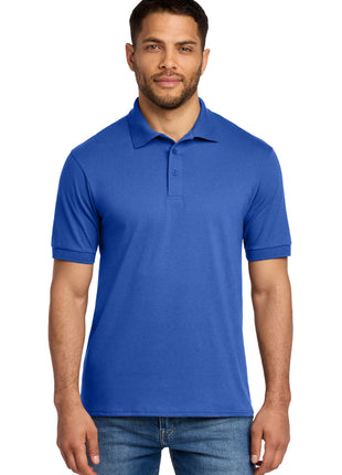 Port & Co™ Core Blend Jersey Knit Polo. KP55 - Royal | Port & Co