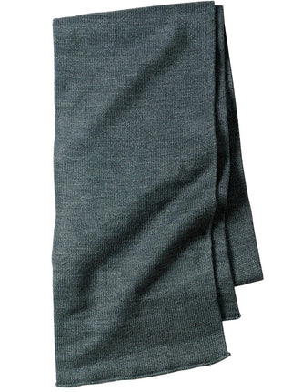 Port Authority® Knitted Scarf.  KS01 - Athletic Oxford | Port Authority