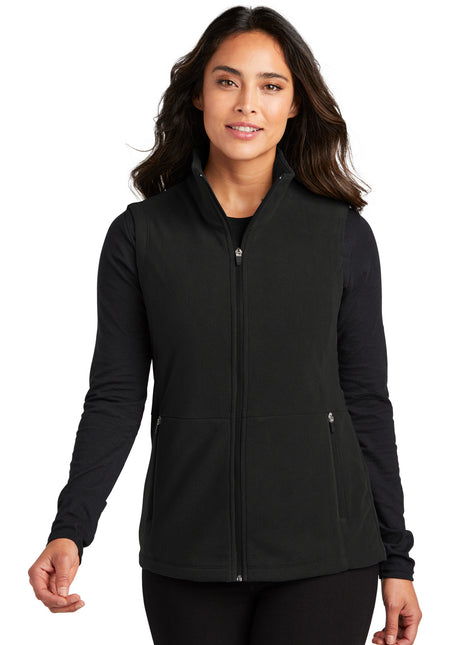Port Authority® Women's Accord Microfleece Vest L152 - Black | Port Authority