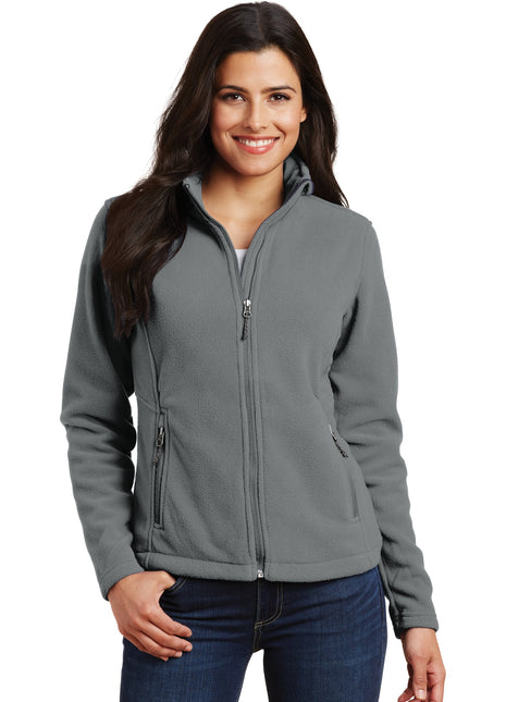 Port Authority® Women's Value Fleece Jacket. L217 - Deep Smoke | Port Authority