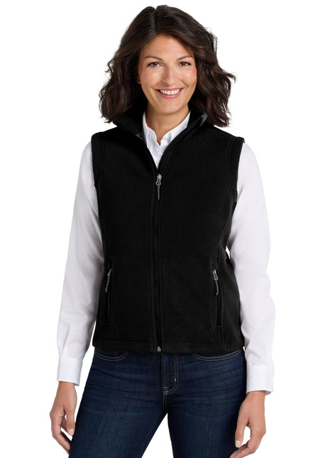 Port Authority® Women's Value Fleece Vest. L219 - Black | Port Authority