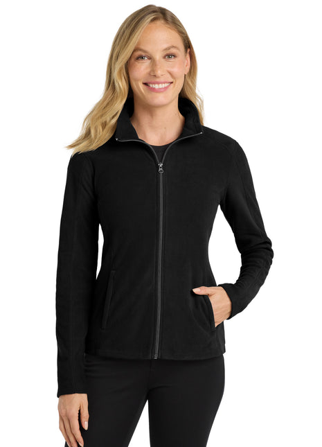 Port Authority® Women's Microfleece Jacket. L223 - Black | Port Authority