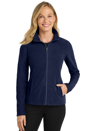 Port Authority® Women's Microfleece Jacket. L223 - True Navy | Port Authority